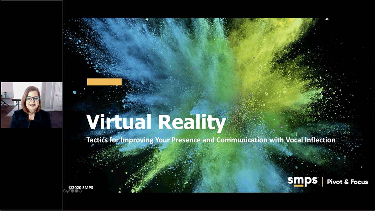 Virtual Meetup: Virtual Reality—Tactics for Improving Your Presence and Communication with Vocal Inflection