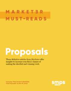 Marketer Must-Reads e-book: Proposals